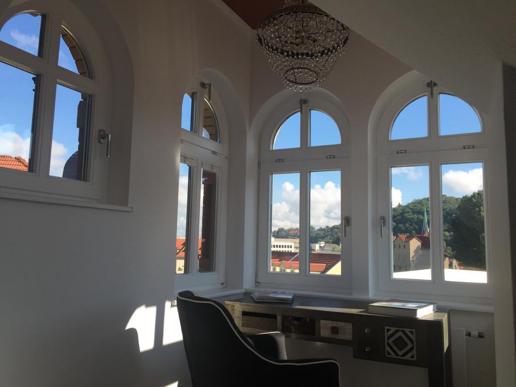 Elbsandstein Apartments Meißen Rom bilde